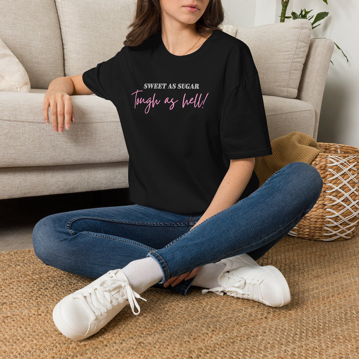 Sweet as Sugar, Tough as Hell T-Shirt