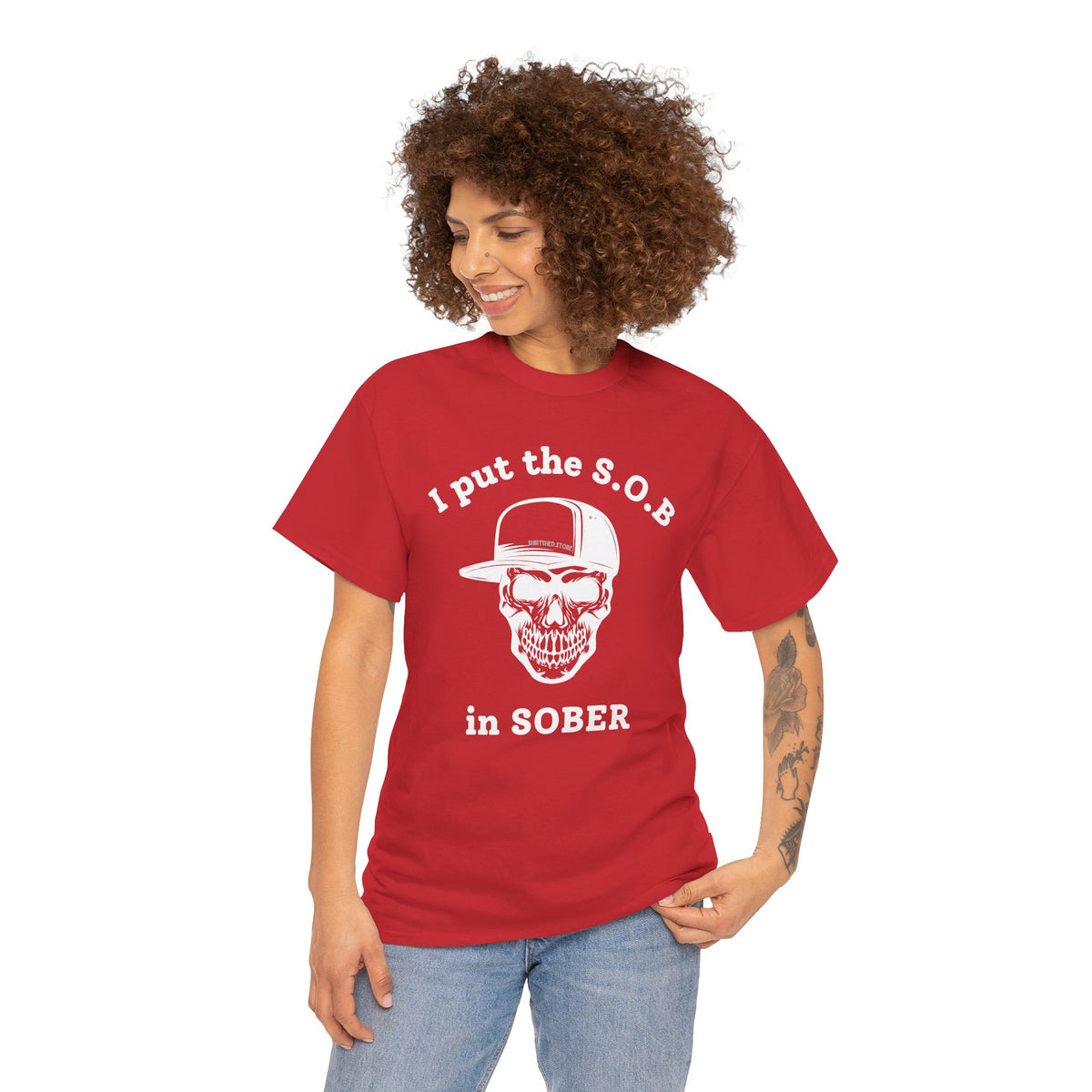 I Put the S.O.B. in Sober  T-Shirt