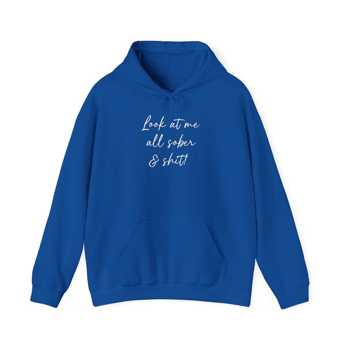 Look at me all sober & shit" Hoodie