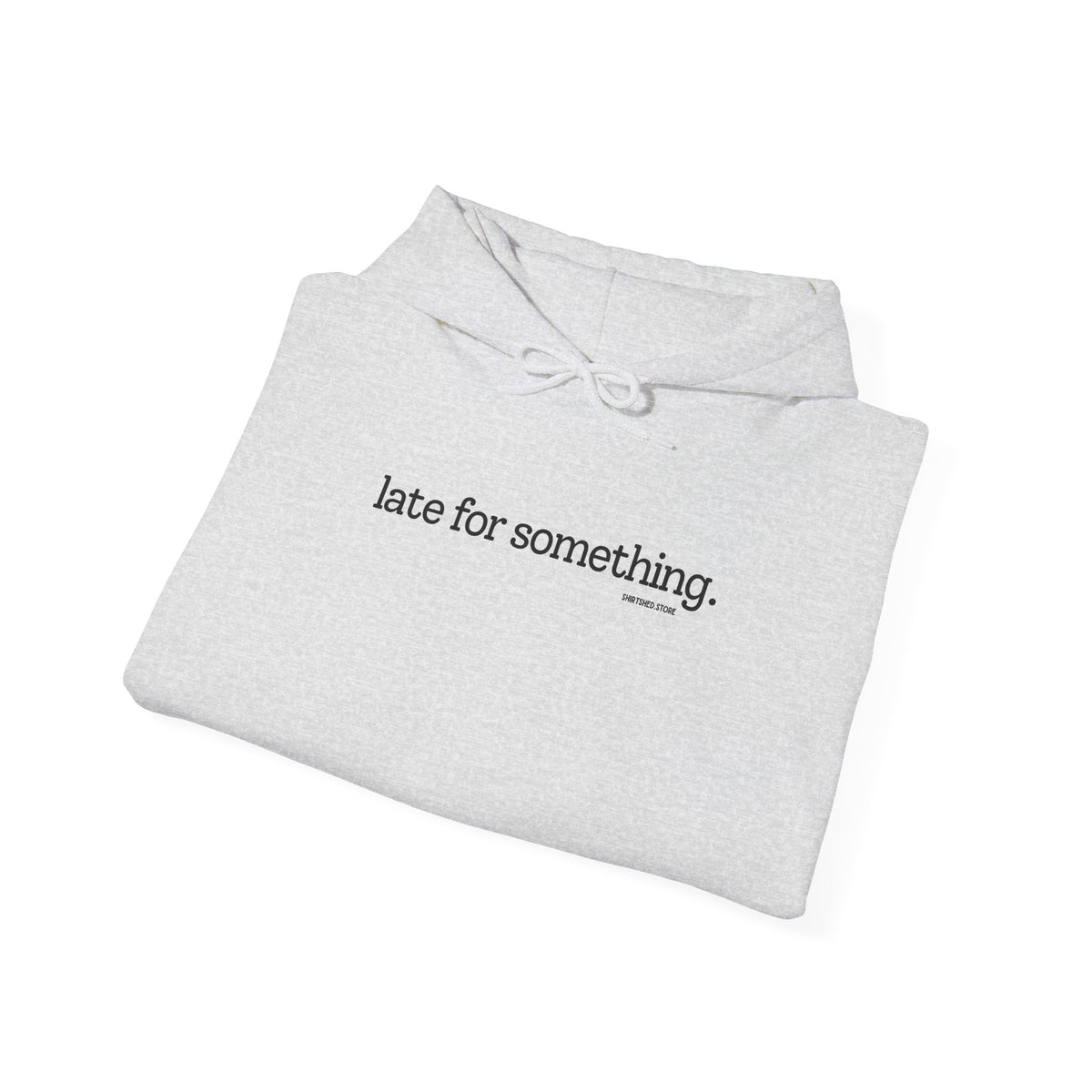 LATE FOR SOMETHING HOODIE