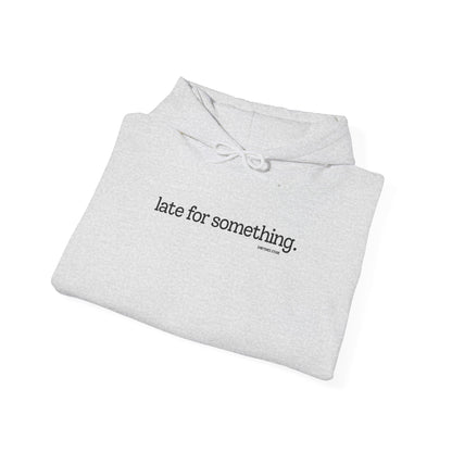 LATE FOR SOMETHING HOODIE