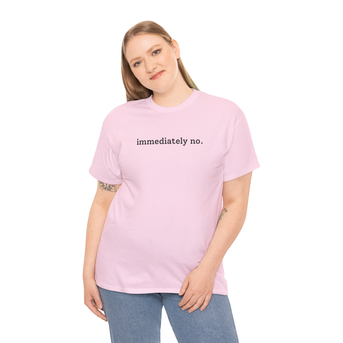 immediately no. Minimalist Statement T‑Shirt