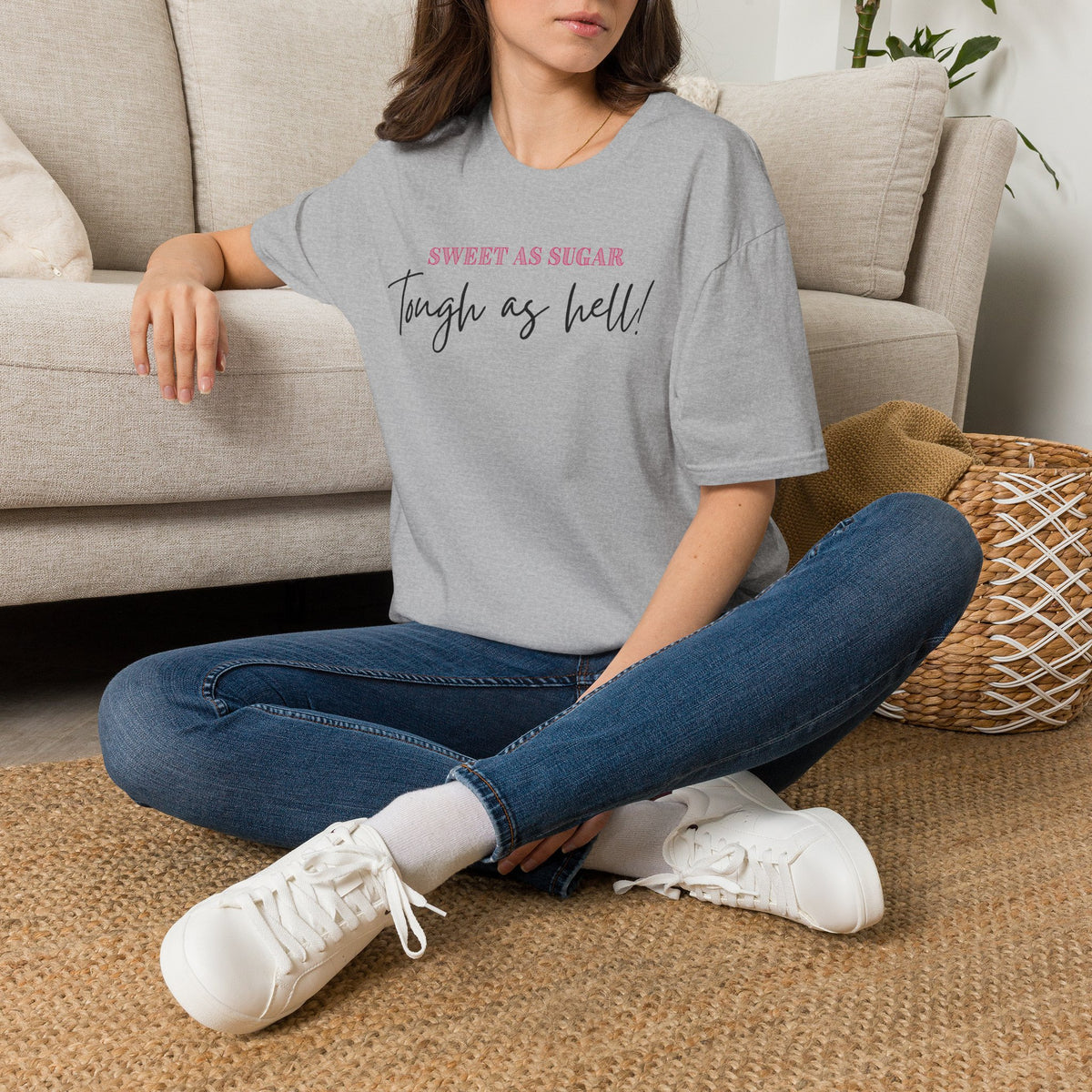 Sweet as Sugar, Tough as Hell T-Shirt